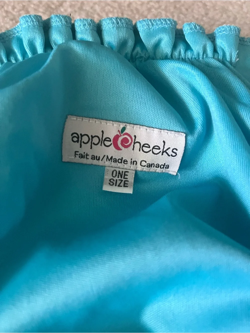 4 Cloth Diapers AIO all-in-one Apple Cheeks and Elemental Joy. Bonus swim diaper